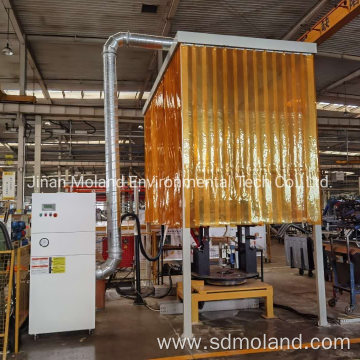 Industrial Filter Dust Collection System for Welding Station